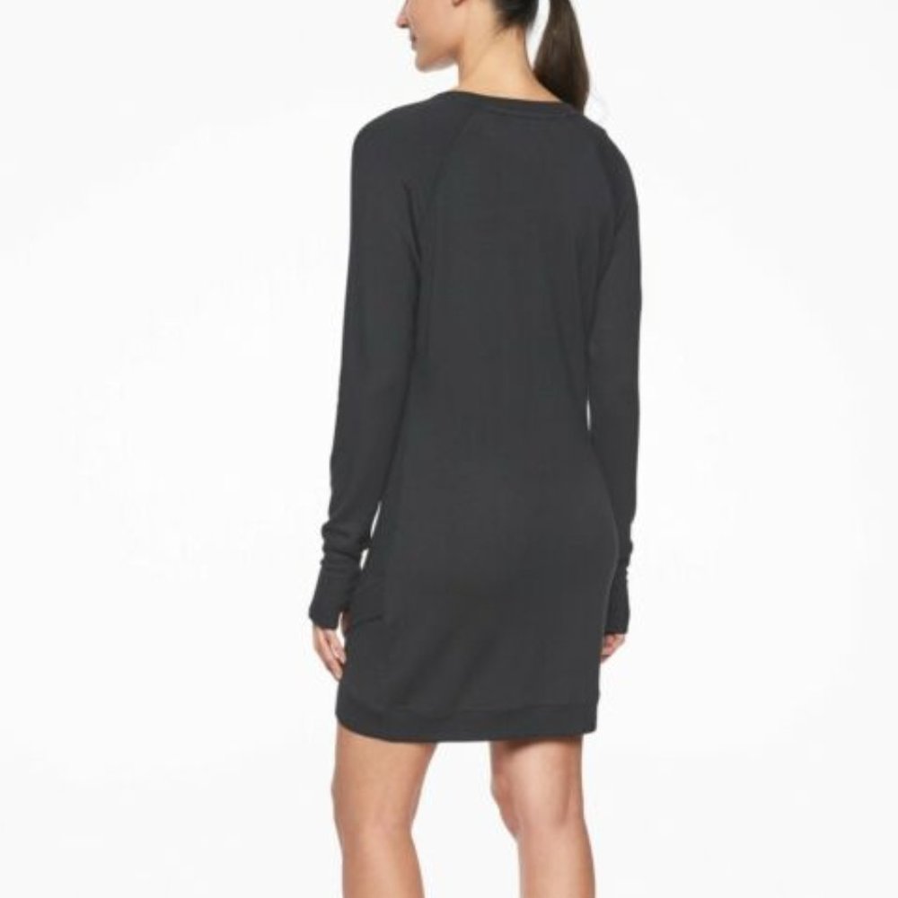 Athleta Criss Cross Sweatshirt Dress
